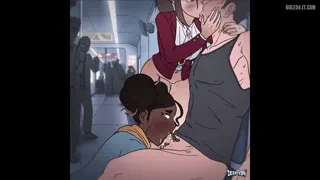 We were going to take the train to our date, but then we met him~ [u/Tomboy-Allie]