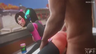 Night with Dva (Madruga) [Overwatch] [u/Goohgaa]