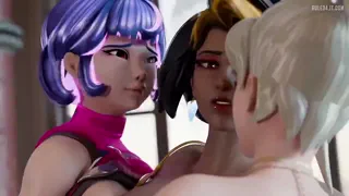Domina Using Juno and Mercy [Overwatch] [u/Silent_Steak_9540]