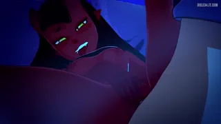 Meru the Succubus (Skuddbutt, Merunyaa) [u/MEMEGODmeme]