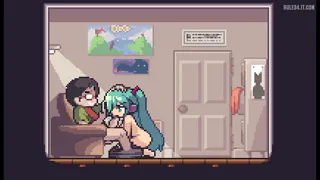 Anime Hentai Hatsune Miku [Vocaloid] (Kyrieru) [u/FaithKingPGI]