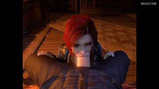 Triss Blowjob (Thumbs) [The Witcher] [u/IThumbsI]