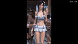 Tifa’s accidental strip [Final Fantasy Vii] (Lvl3toaster) [u/No_thoughts_anymore]