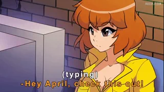Jerking for April (Animeflux) [Teenage Mutant Ninja Turtles] [u/AlKo96]