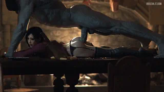 Ada getting proneboned by Mr. X (Leeterr) [Resident Evil] [u/EroTamaX]