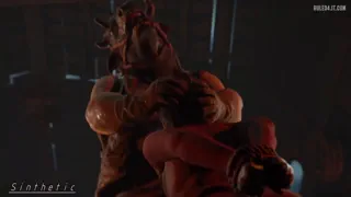 Ada's gorgeous lips brutally ravaged (Sinthetic) [u/Girlxgirllover2k4]