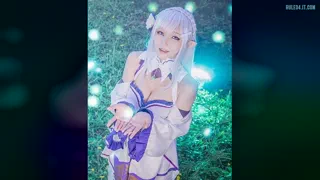 Emilia, Re:Zero by Takanashi Hanari [u/Bunibunibunii]