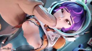 "Ngmh~.. A-Are you done?... I-I mean... W-We have to help our teammates..." [u/Nyaivy_]