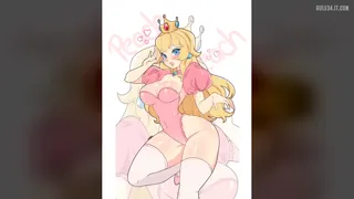 Princess Peach tries on new outfits (Rebthgin) [Super Mario] [u/HauntingExcitement14]
