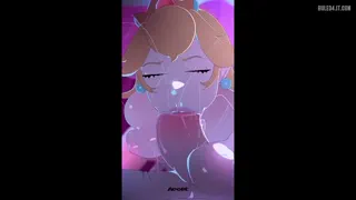 Princess Peach deepthroat (Adore) [Mario] [u/OSHMKUFA___2010]
