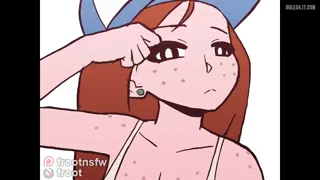 Meeting and filling Wendy after a long time (Mossy_froot) [Gravity Falls] [u/CamilaBlooms]