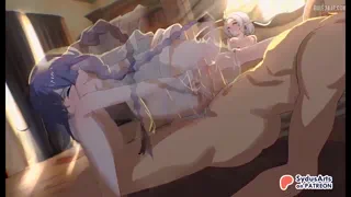 My friend is so nice for letting me use you~ ive just been sooo hornyy.. i might just bounce on your cock all night hehe >w [u/Lpik4]