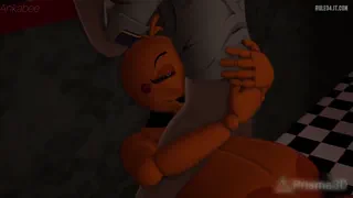 Toy chica Deepthroats night guard (Ankabee) [Five Nights At Freddy's] [u/Any_Night_5327]