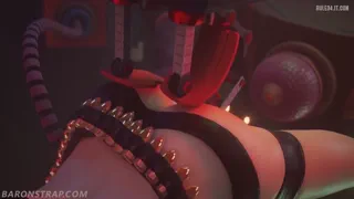 Jinx in a crazy machine (Baronstrap) [League Of Legends] [u/Fetidpulse]