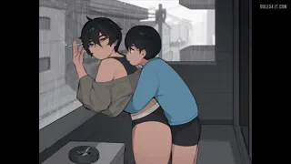 I hope the neighbor didn't notice us [u/GinnySackMole]