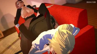 Neo creampies in Glynda Goodwitch (Dezerbitch) [Rwby] [u/Apexlord05]