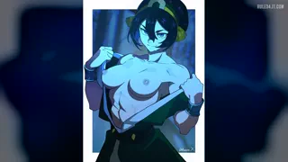Toph Beifong undressing [Avatar: The Last Airbender] (Haennx) [u/No_thoughts_anymore]