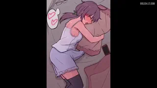 "A-Aauhh~ Don't l-look!" Your little futa sister is in heat, and is embarrassingly humping her pillow for relief...how about you torment her to "help" her out~ [u/TentacleRPEnjoyer]