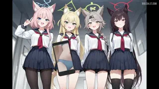 Girls from Blue Archive (Hentaisagastudio/@monookigoyaai) [Blue Archive] [u/HentaiSagaStudio]