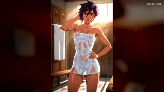 [Invisigal] Showering after sport (Stelmazura) [u/RevolutionaryCan3845]