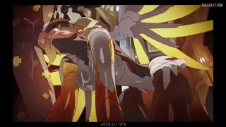 Mercy's ultimate healing spell (Saigalisk &amp; Apollo_sfx) [Overwatch] [u/Goohgaa]