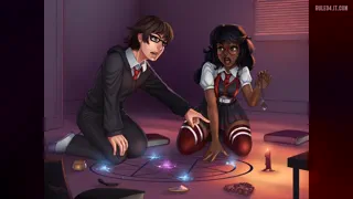 Messing with a ritual to summon a tentacle monster wasn’t the best idea, was it [u/DefeatableWeakling]