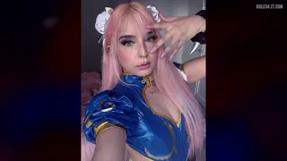 Chun Li from Street Fighter by KutieKitten 💙🩷 [u/XKutieKittenx]