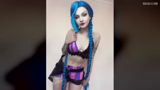 Jinx from League of Legends by TatsuiTyan [u/Tatsui__tyan]