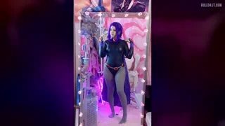 Raven from teen titans by kutiekitten 💜🖤 [u/XKutieKittenx]