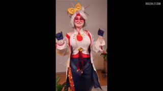Purah from The Legend of Zelda cosplay by Neyrodesu