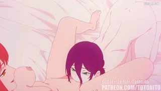 Reze and Makima Yuri (Totonito) [Chainsaw Man] [u/That-casual-guy]