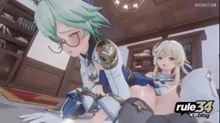 A Night In Mondstadt - Happy Accident Part 2 (Dubbed) Anime Hentai [u/StewartWrightQ1Pj]