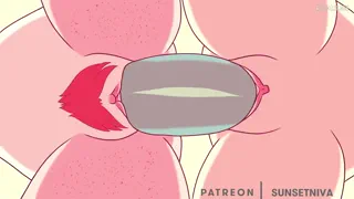 Double dildo lessons (Sunsetniva) [Original] [u/MaskedOctopus]