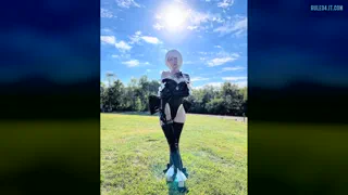 2B, NieR Automata by blightbrat