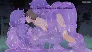 Found a cute boy, all alone in the woods. He’s ours now… Futanari  [u/Brokenhealsslutt]