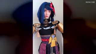 Kujou Sara [Genshin Impact] by Fleurxy [u/Xfleurxxy]