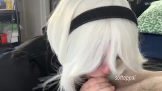 2B blowjob by me ;3 [u/Virtualoppai]