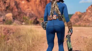 Vault girl [Fallout] (Sweetie_fox)