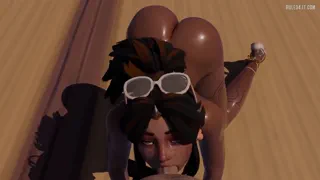Illari Blowjob [Overwatch] (Ohkayp) [u/Oknowthisisebic]