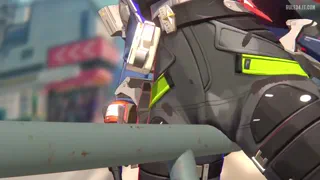 Zhu Yuan from Zenless Zone Zero Masturbating - Big Tits, Cartoon Style (Ceno02) [Zenless Zone Zero] [u/Bazaarthrone]