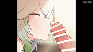 T's Literally Just One Lick… How Could It Be That Good… Right… - Blowjob, Hentai [u/AccomplishedLove614]